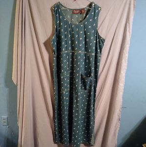 Ladies 1X Denim Dress